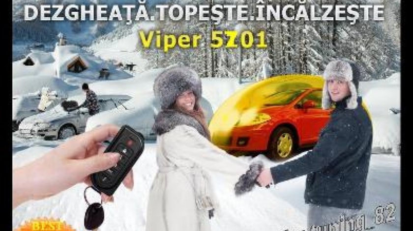 ALARMA VIPER 5701 RESPONDER LE SUPER PRET TELECOMANDA PORNIRE MOTOR 899 LEI