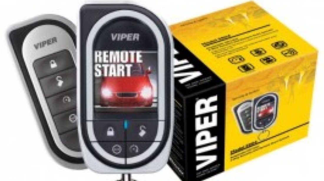 ALARMA Viper 5904 Responder HD PORNIRE MOTOR ECRAN COLOR MODEL 2012 GARANTIE PE VIATA 1750 LEI