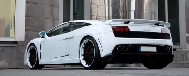 Albul este noul negru: Lamborghini Gallardo White by Anderson Germany