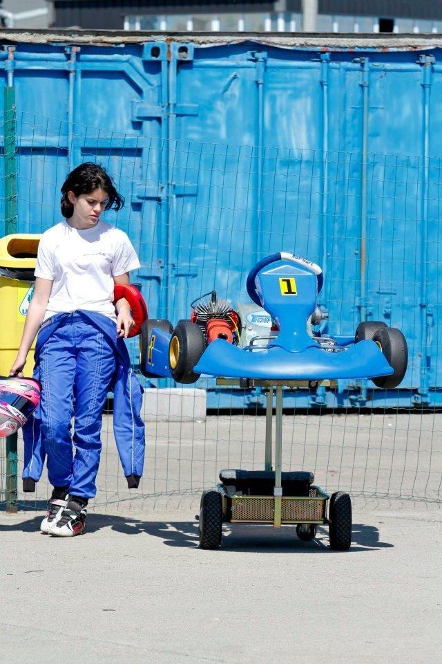 Alexandra Marinescu se retrage din Campionatul National de Karting