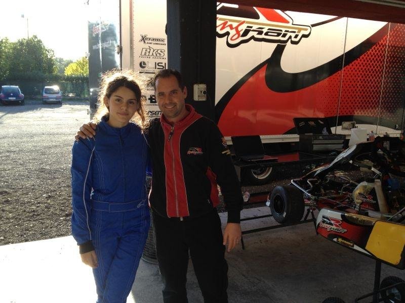 Alexandra Marinescu, teste cu Danilo Rossi la final de an Alexandra Marinescu, teste cu Danilo Rossi la final de an