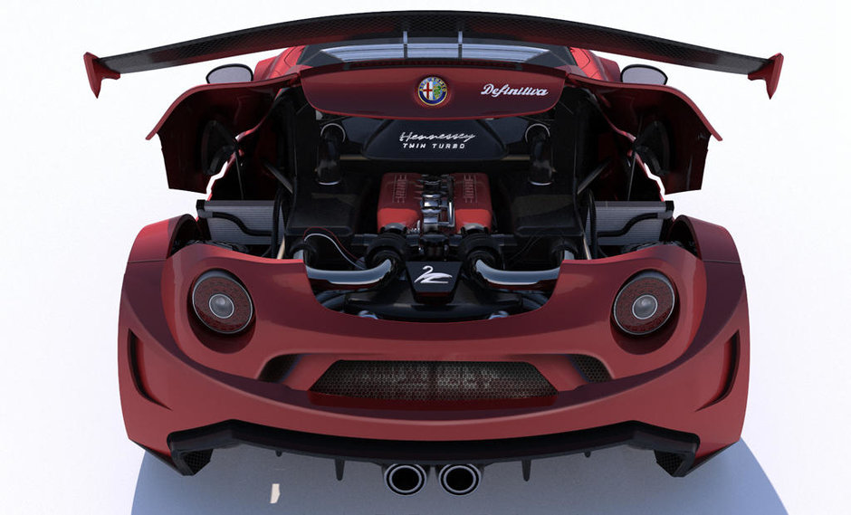 Alfa Romeo 4C by Lazzarini Design