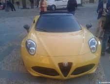 Alfa Romeo 4C Spider - Poze Spion