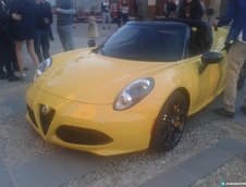 Alfa Romeo 4C Spider - Poze Spion