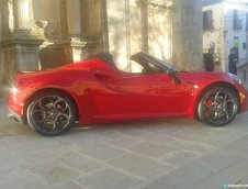 Alfa Romeo 4C Spider - Poze Spion