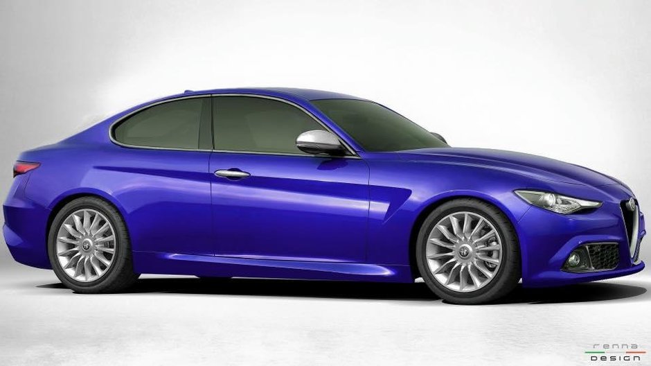 Alfa Romeo Giulia Coupe - Ipoteza de Design