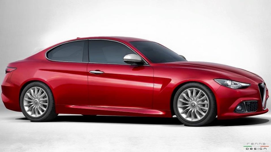 Alfa Romeo Giulia Coupe - Ipoteza de Design