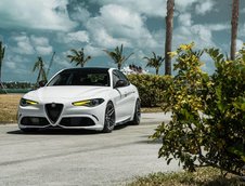 Alfa Romeo Giulia cu jante Vossen