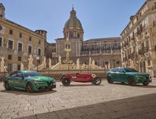 Alfa Romeo Giulia Quadrifoglio 100° Anniversario si Alfa Romeo Stelvio Quadrifoglio 100° Anniversario