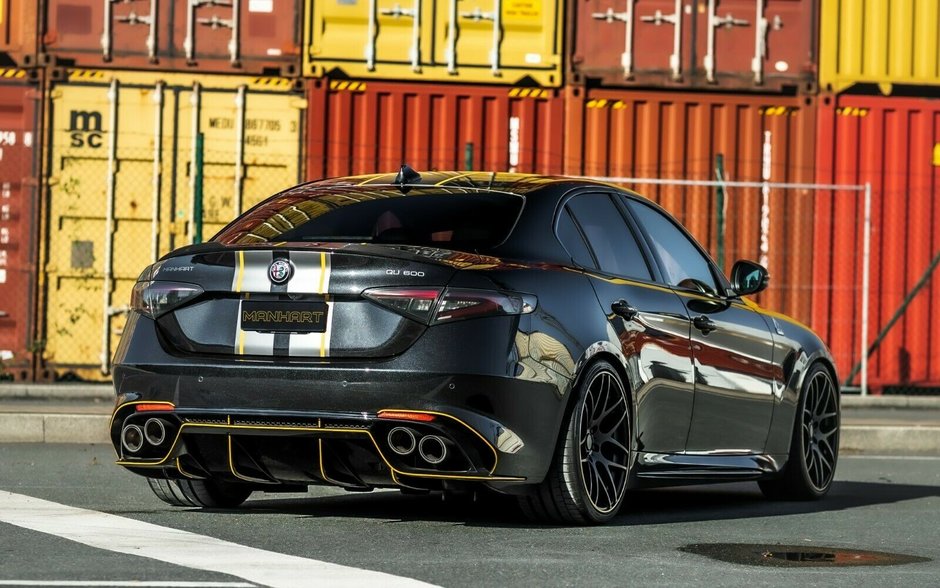 Alfa Romeo Giulia Quadrifoglio de la Manhart Performance