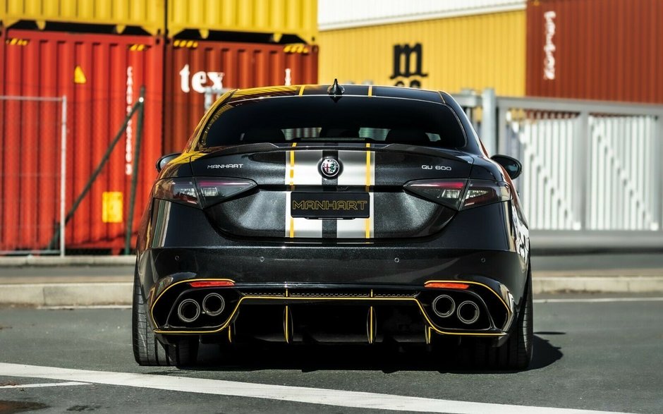 Alfa Romeo Giulia Quadrifoglio de la Manhart Performance