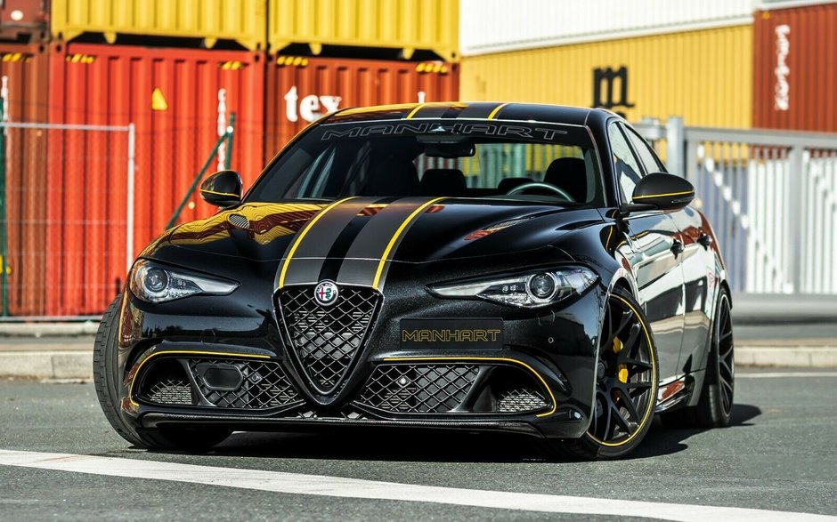 Alfa Romeo Giulia Quadrifoglio de la Manhart Performance