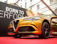 Alfa Romeo Giulia Quadrifoglio Ochre