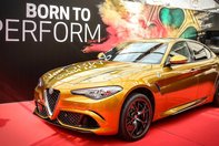 Alfa Romeo Giulia Quadrifoglio Ochre