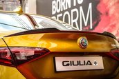 Alfa Romeo Giulia Quadrifoglio Ochre