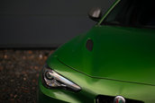 Alfa Romeo Giulia Quadrifoglio pe verde