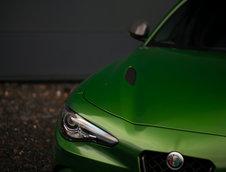 Alfa Romeo Giulia Quadrifoglio pe verde