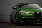 Alfa Romeo Giulia Quadrifoglio pe verde