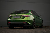 Alfa Romeo Giulia Quadrifoglio pe verde