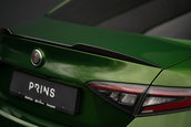 Alfa Romeo Giulia Quadrifoglio pe verde