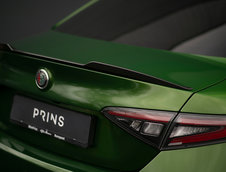 Alfa Romeo Giulia Quadrifoglio pe verde