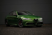 Alfa Romeo Giulia Quadrifoglio pe verde