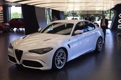 Alfa Romeo Giulia QV in alb