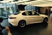 Alfa Romeo Giulia QV in alb