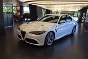 Alfa Romeo Giulia QV in alb