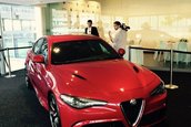 Alfa Romeo Giulia QV in alb