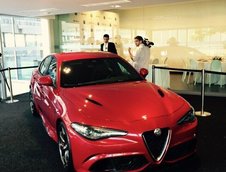 Alfa Romeo Giulia QV in alb