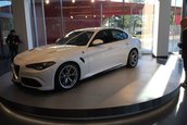 Alfa Romeo Giulia QV in alb