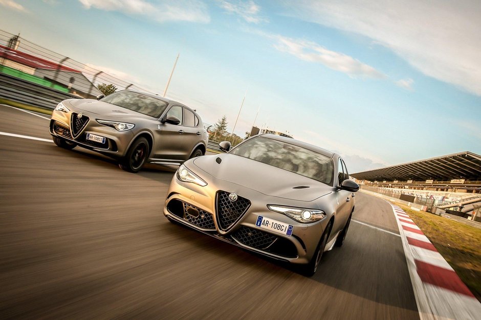 Alfa Romeo Giulia si Stelvio NRing