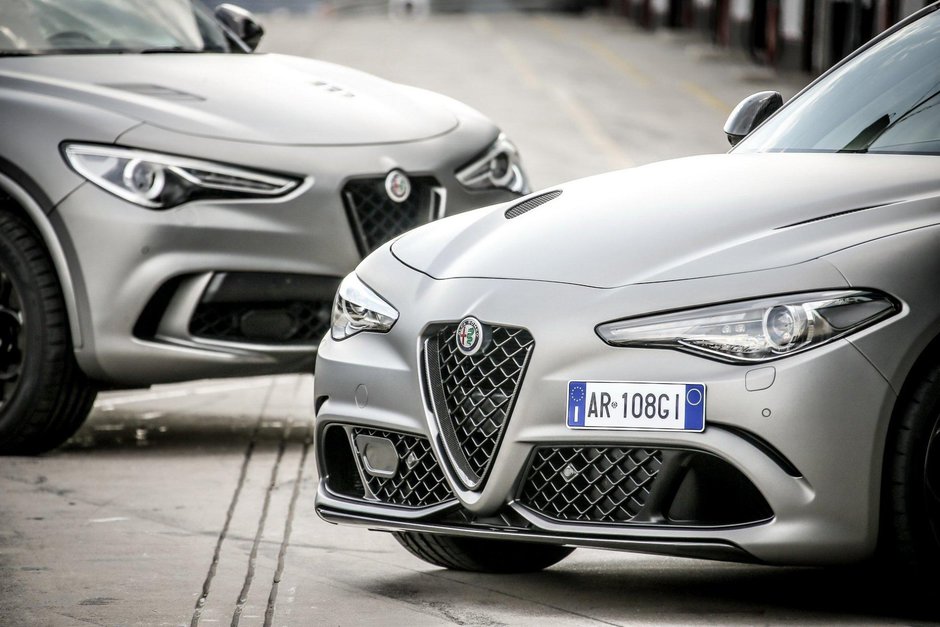 Alfa Romeo Giulia si Stelvio NRing