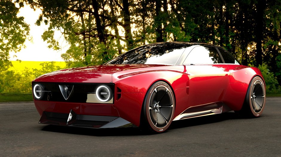 Alfa Romeo GTS - Ipoteza de design