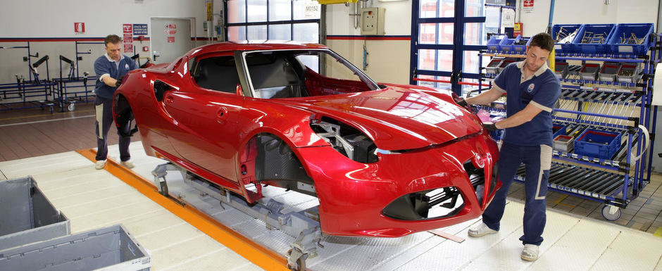Alfa Romeo ne arata cum ia nastere noul 4C Alfa Romeo ne arata cum ia nastere noul 4C