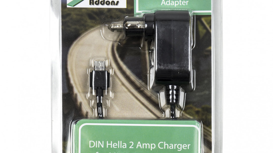 Alimentator bricheta moto Midland UA‐HELLA microUSB 2A Cod C1348 C1348