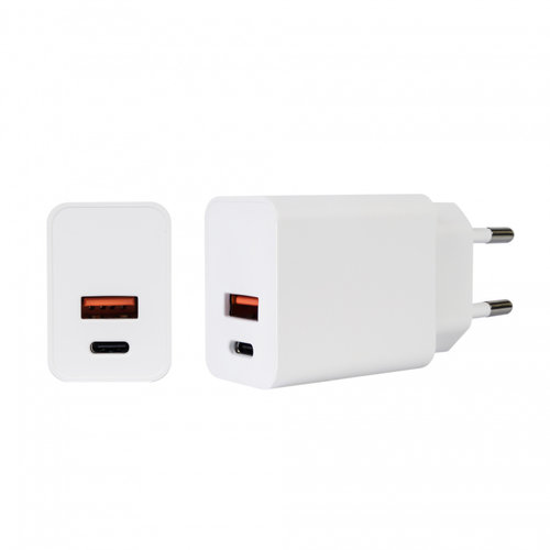 Alimentator PNI CHG300 Cu Port USB C, QC3.0, PD3.0, PPS Si Port USB-A, 30W PNI-CHG300