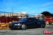 All black everything: Audi R8 & HRE 593R