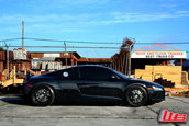 All black everything: Audi R8 & HRE 593R