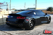 All black everything: Audi R8 & HRE 593R