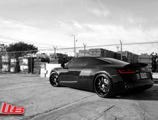 All black everything: Audi R8 & HRE 593R