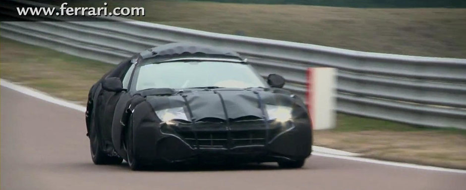 Alonso si Massa testeaza noul Ferrari F12 Berlinetta