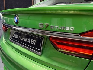 Alpina B7 in Java Green