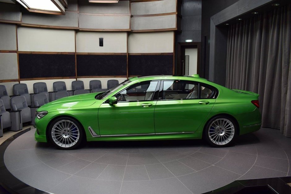 Alpina B7 in Java Green