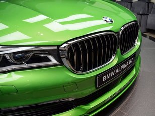 Alpina B7 in Java Green