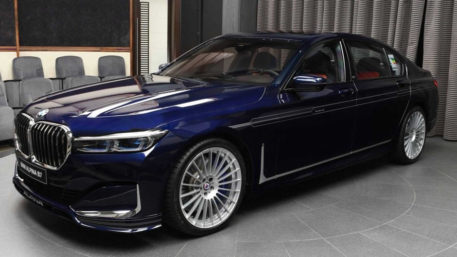 Alpina B7 in Tanzanite Blue Metallic