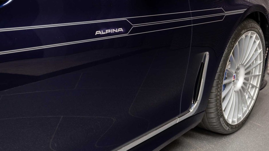 Alpina B7 in Tanzanite Blue Metallic