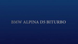 Alpina D5 biturbo