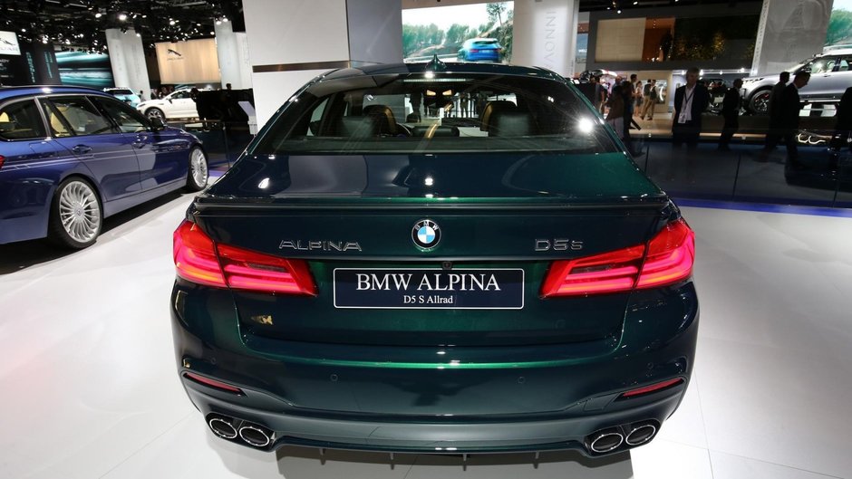 Alpina D5 S- poze reale de la Frankfurt